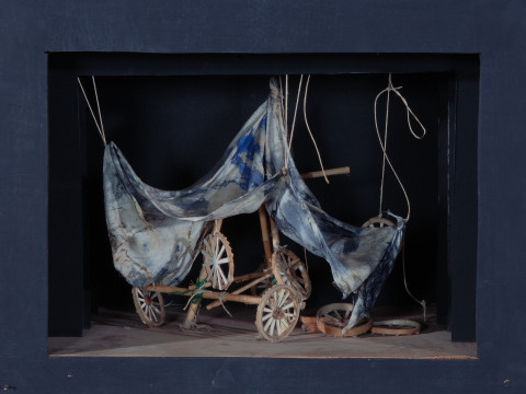Maquette de décor pour Carmen, 1949  48 X 65 X 33 cm